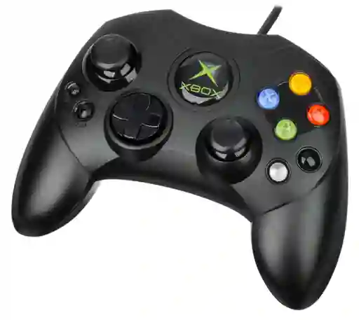 Control Mando Para Xbox Normal O Caja Negra Con Cable