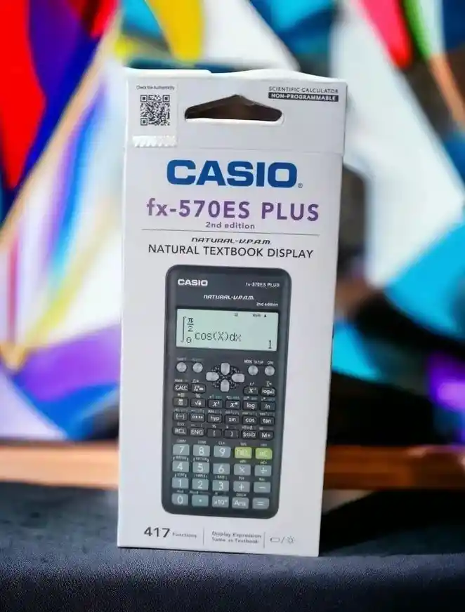 Calculadora Científica Casio Réplica Aaa Fx 570 Es Plus/ 417 Funciones