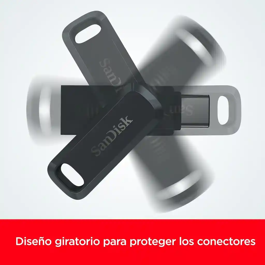 Memoria Usb 3.2 + Usb-c De 64gb Sandisk Ultra Dual Drive Go