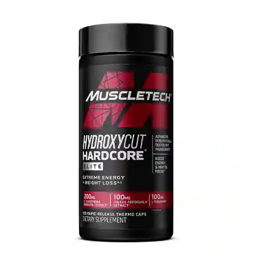 Hydroxycut Hardcore Elite 100 Cap New