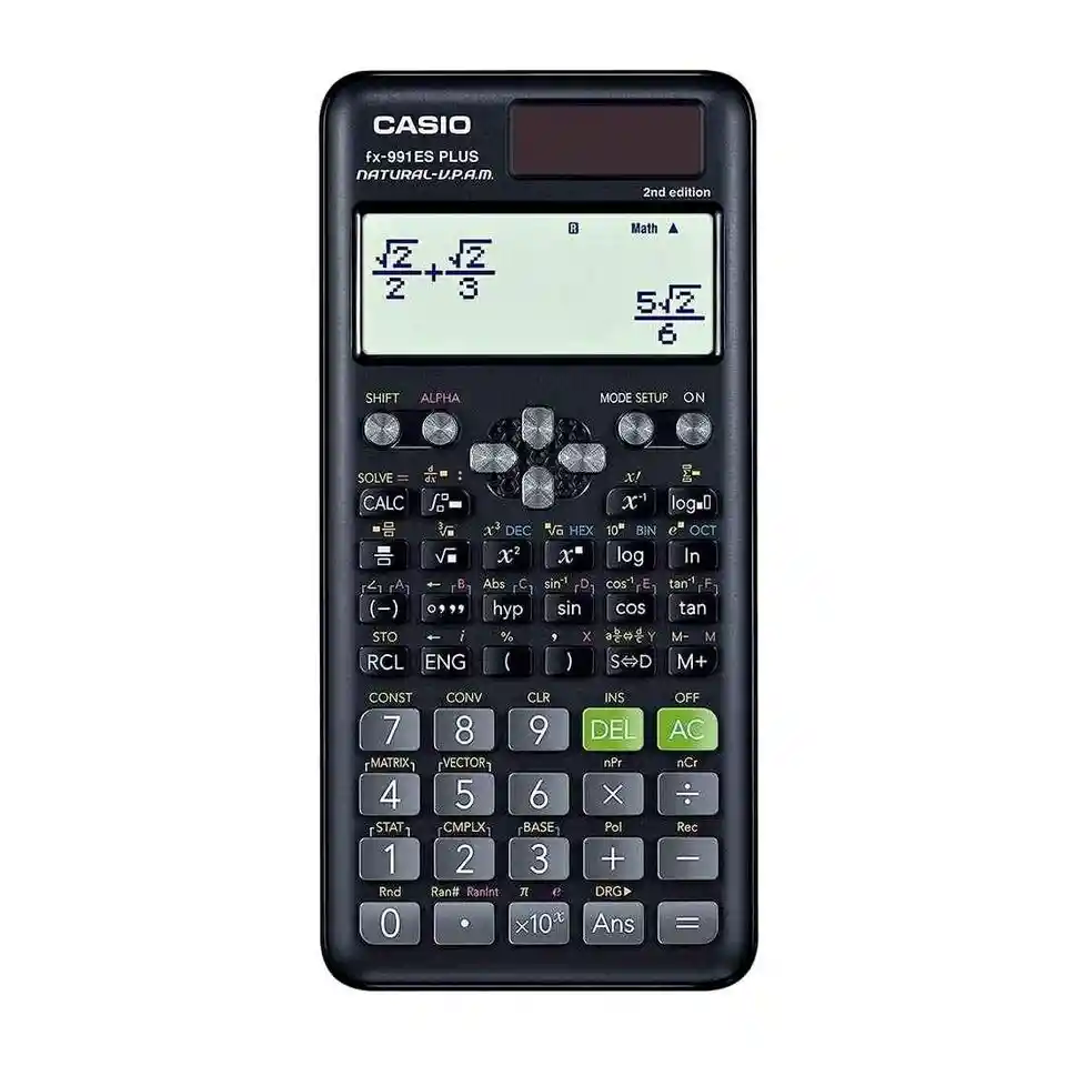 Calculadora Científica Casio Fx-991es Plus-2a Edición Replica/417 Funciones