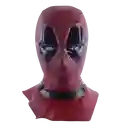 Máscara Deadpool Látex Rostro Halloween Cosplay Dizfraz