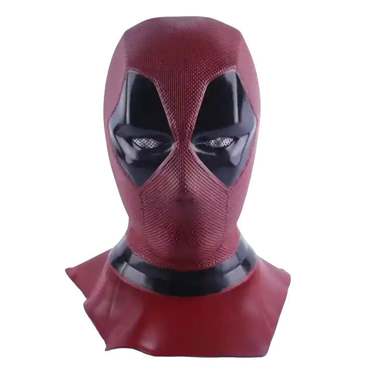 Máscara Deadpool Látex Rostro Halloween Cosplay Dizfraz