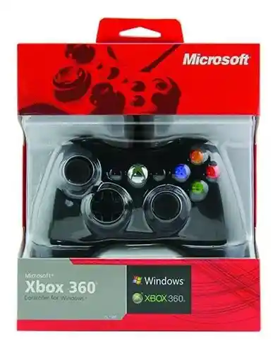 Control Mando Para Xbox 360 Y Pc Con Cable 2 En 1