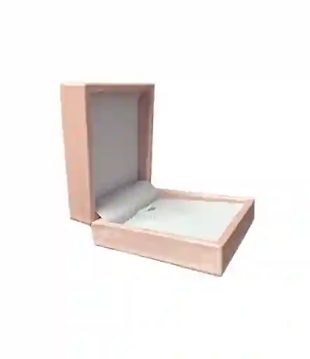 Caja Estuche Rosado De Lujo Para Joyas Ancho7cm X Largo8cm