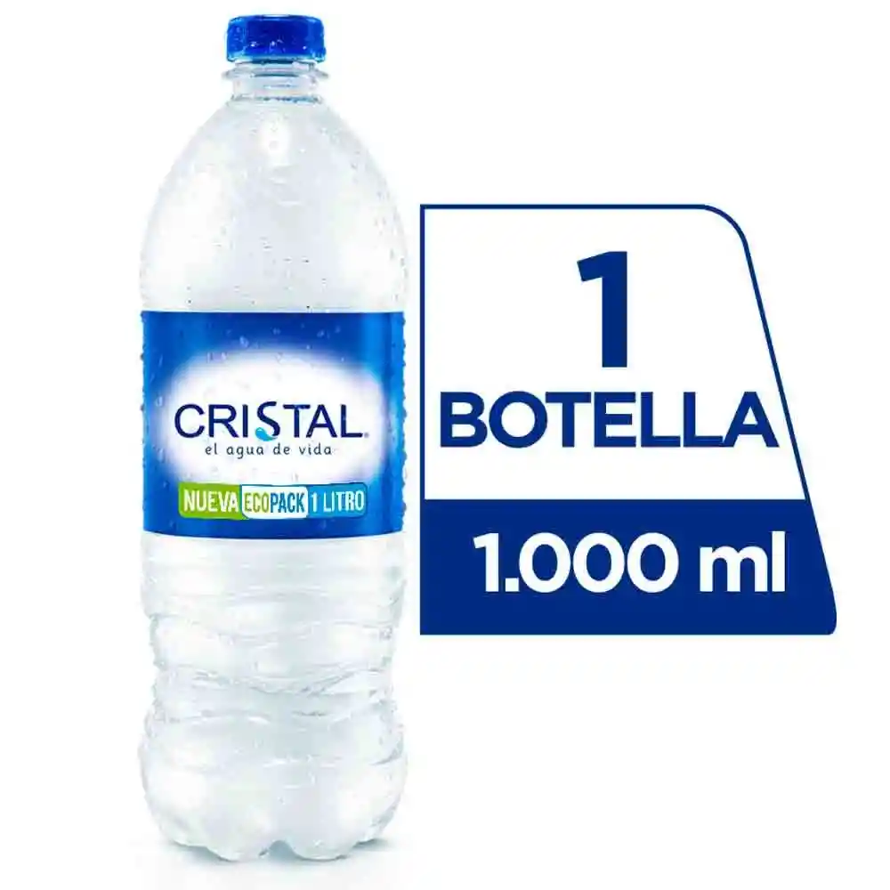 Agua Cristal 1 Litro