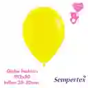 Globo O Bomba Fashion Amarillo Sempertex R12x50