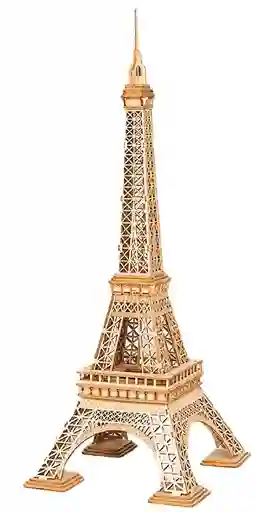 Didactico Rompecabezas 3 D Torre Eiffel