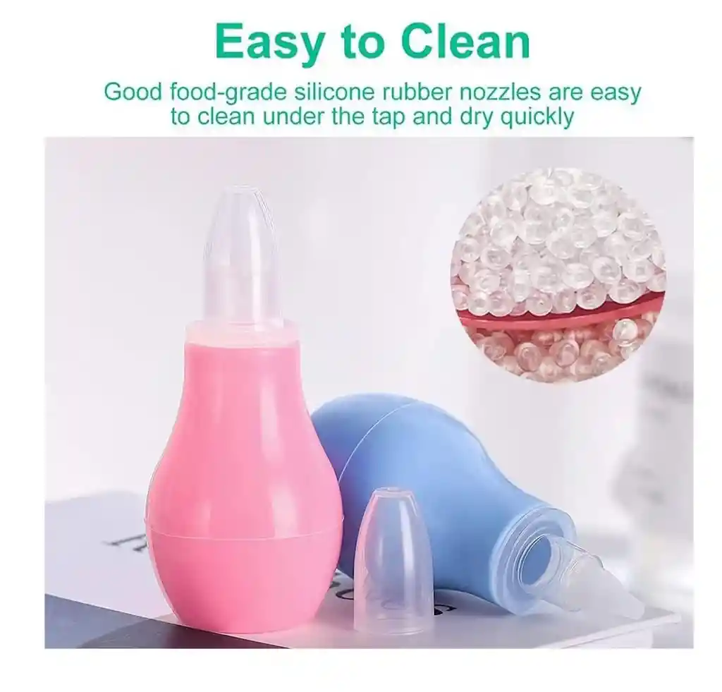 Aspirador Nasal Para Bebes Diseño Ergonómico X Unidad