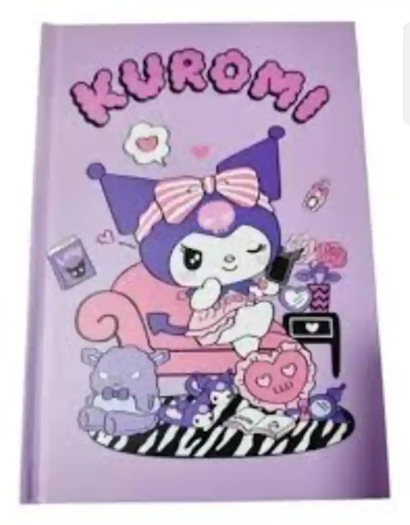 Cuaderno Agenda Diseño Kuromi