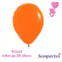 Globo O Bomba Fashion Naranja Sempertex R12x12