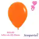 Globo O Bomba Fashion Naranja Sempertex R12x50