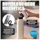 Termo Botella Agua Acero Inoxidable + Soporte Imán Celular Negro 720ml