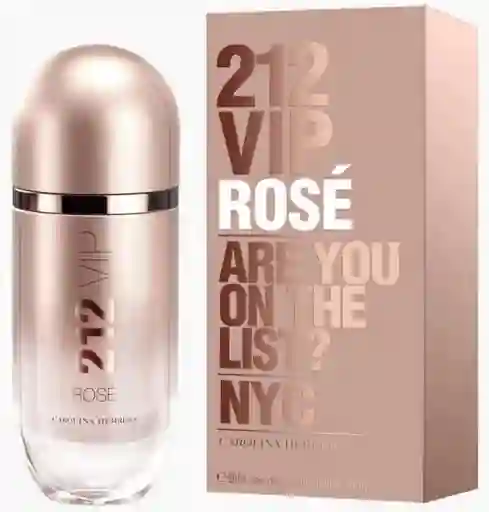 Perfume Carolina Herrera 212 Vip Rose Eau De Parfum (80 Ml)