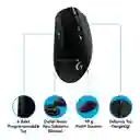 Logitech Mouse Gamer Inalámbrico G305 Negro