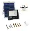 Reflector Solar Led 300 Watt Recargable Más Panel