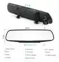 Espejo Retrovisor Carro Dvr Reversa Full Hd