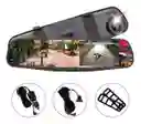 Espejo Retrovisor Carro Dvr Reversa Full Hd