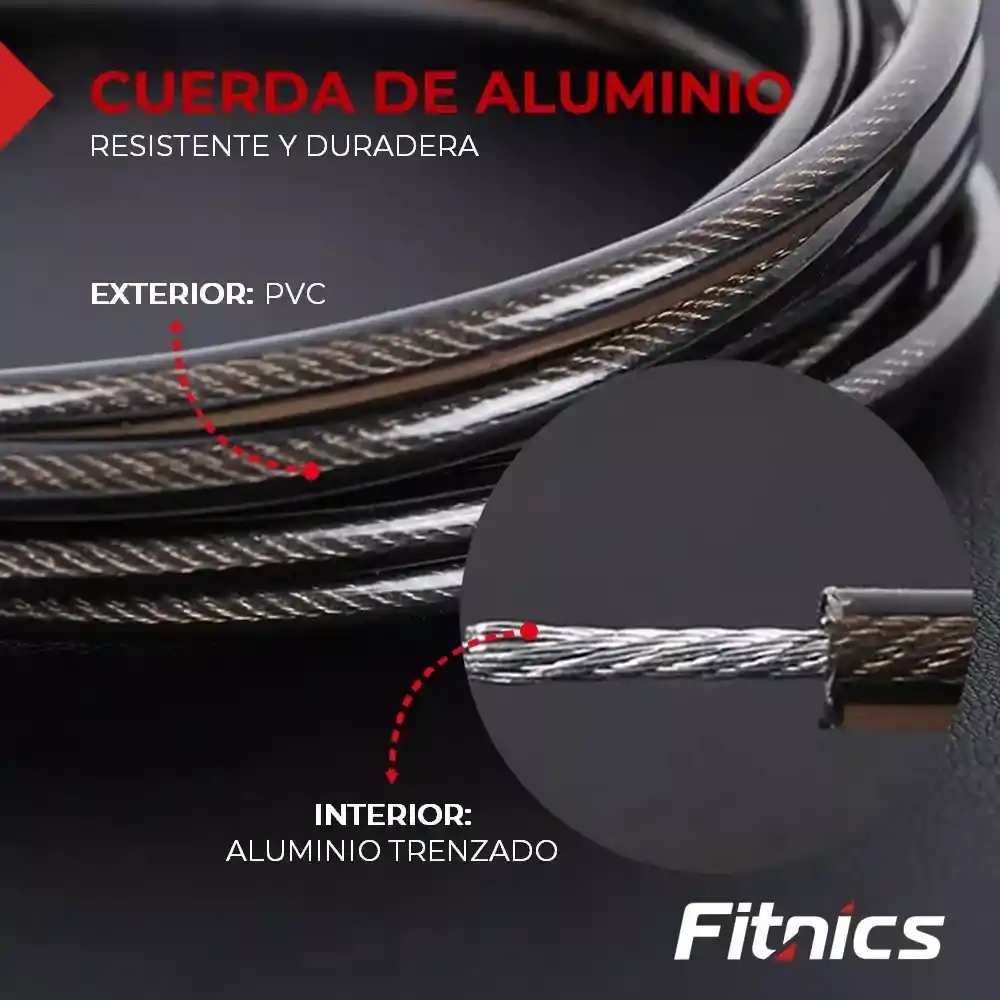 Cuerda Lazo Para Saltar Contador Digital Cardio