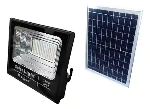 Reflector Solar 100 Watt Recargable Más Panel