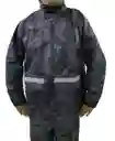 Impermeable Moto Tipo Sudadera Camuflado Con Capota Y Estuche Talla Xl