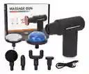 Pistola Masajeador Fascial Gun Con Frío Y Calor Deporte Spa