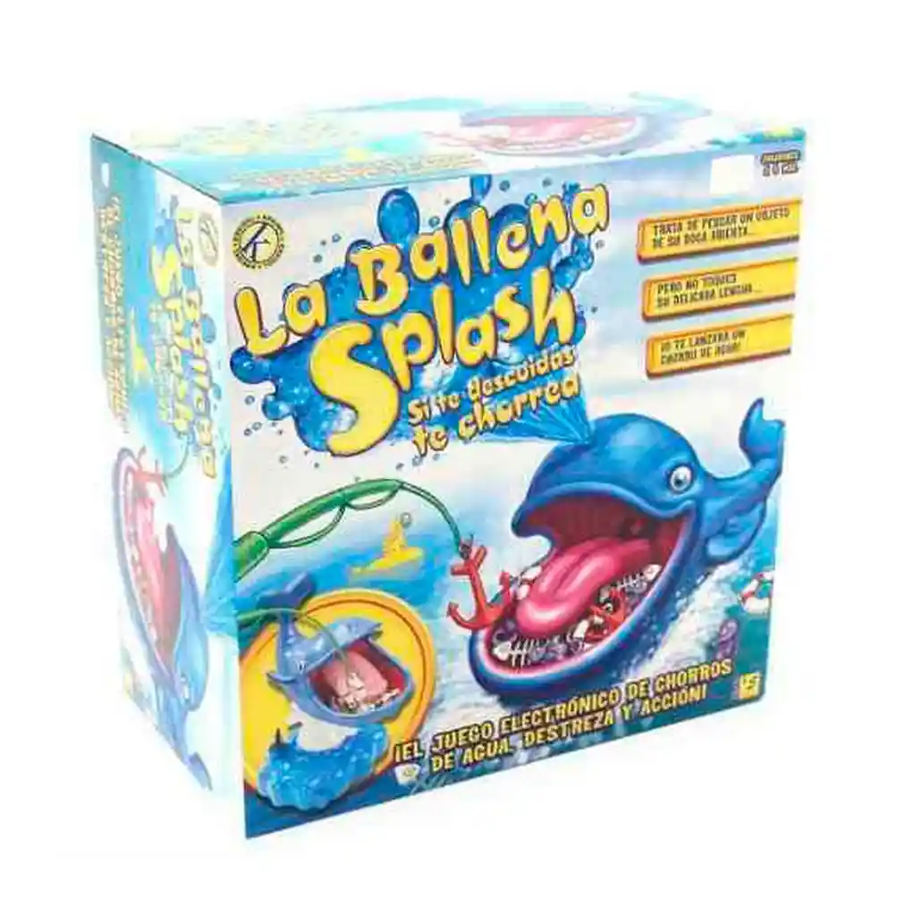 La Ballena Splash Si Te Descuidas Te Chorrea Juego De Mesa