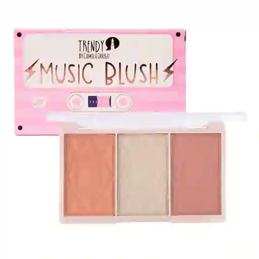 Trendy Rubor En Trío Music Blush