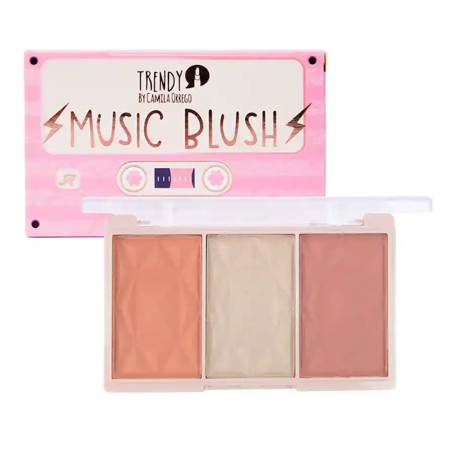 Trendy Rubor En Trío Music Blush