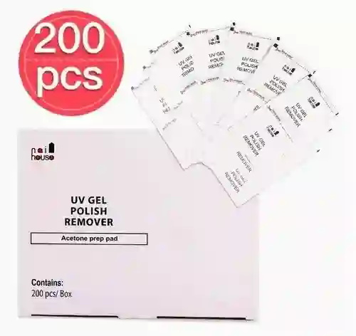 Uv Gel Polish De 200 Sobres Para Remover El Esmalte En Gel