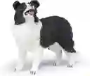 Figura Coleccionable Perro Border Collie Pintada A Mano