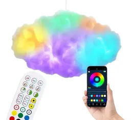 Lampara Led 3d Decorativa De Nube Rgb