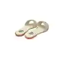 Calzado Zapato Mujer Casual Sandalia Plana Dama Karla Chacon Marcia Talco 40