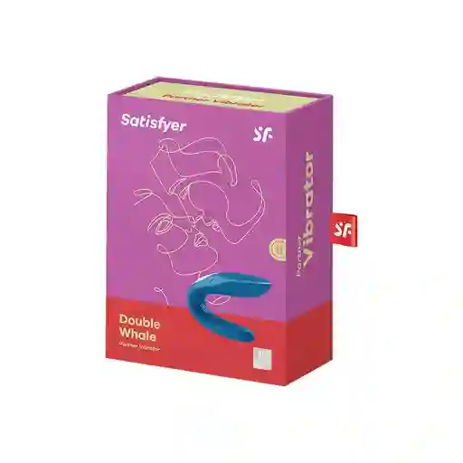 Satisfyer Double Whale Vibrador Uso Personal O En Pareja