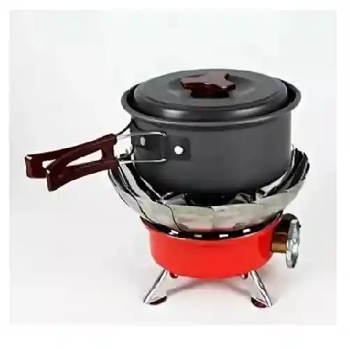 Estufa Para Camping Portatil + Gas Butano