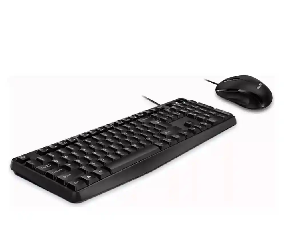 Combo Teclado Y Mouse Alambricos Genius Km-170 | Empresarial