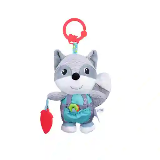 Peluche Estimulacion Zorro Gris Balibazoo