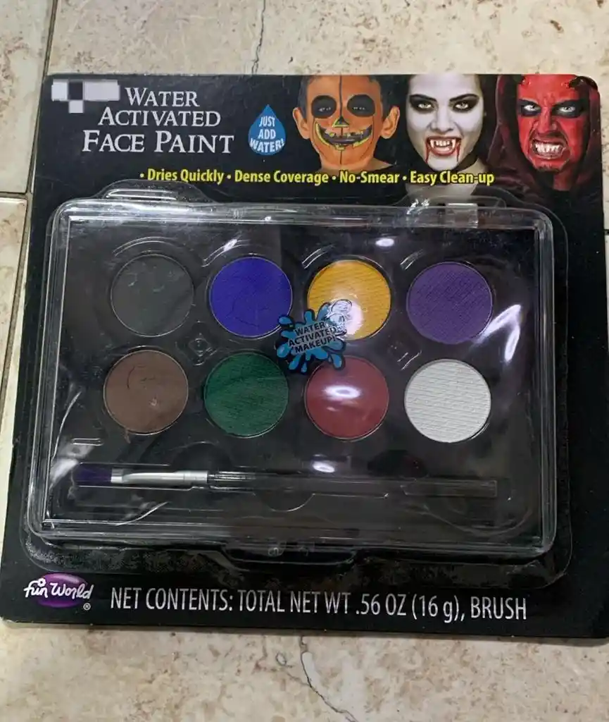 Water Activated Face Paint