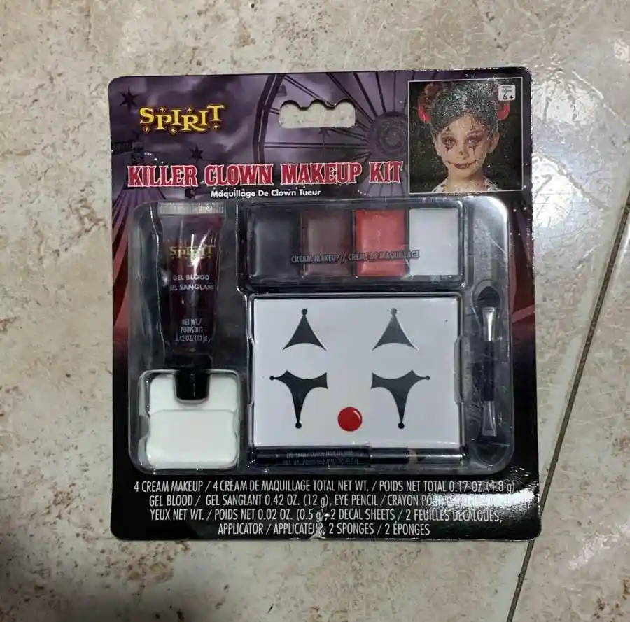 Killer Clown Makeup Kit