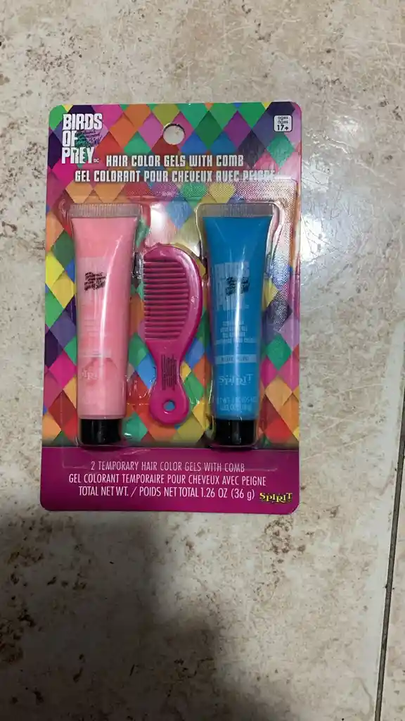 Hair Color Gels With Comb