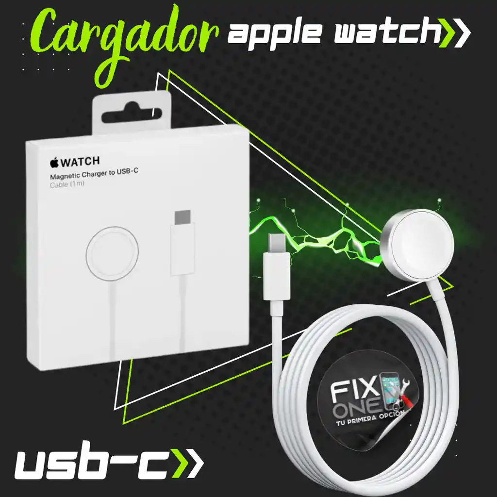 Cable Para Carga De Apple Watch Usb-c