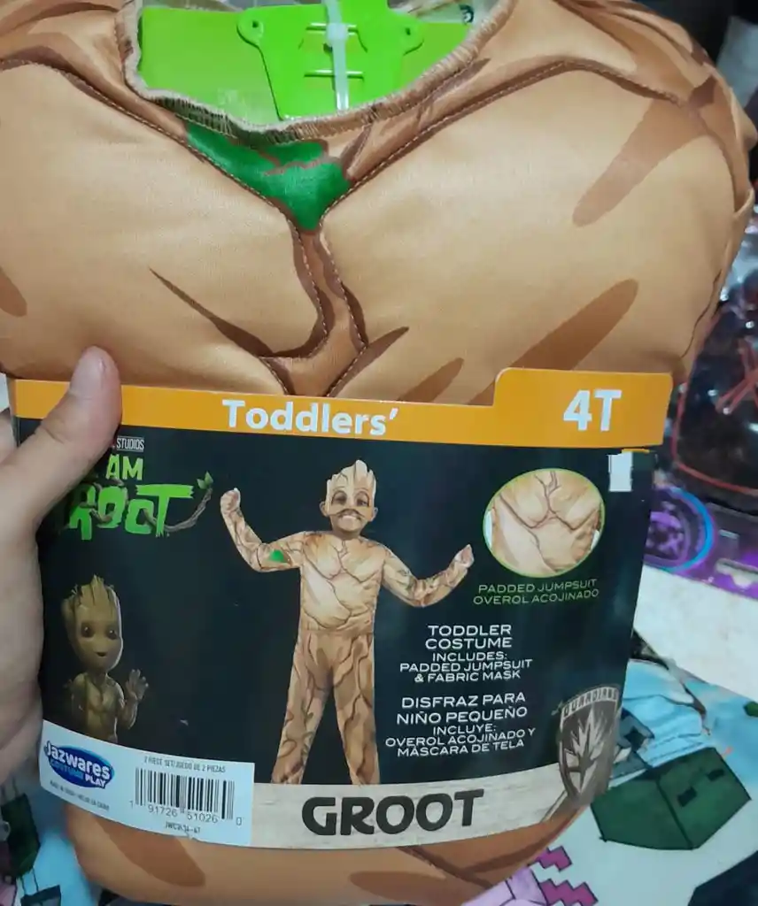 Groot Disfraz Para Niños