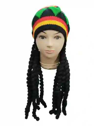 Gorro Jamaiquino Con Rastas