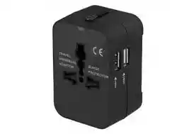 Adaptador De Viaje Universal Con Usb Tipo C