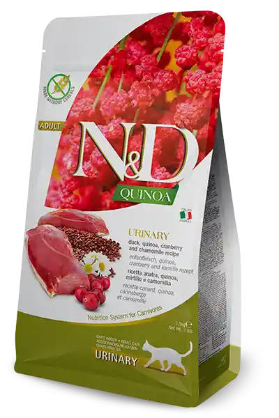 Nd Quinoa Feline Adult Urinary Pato 0,4kg