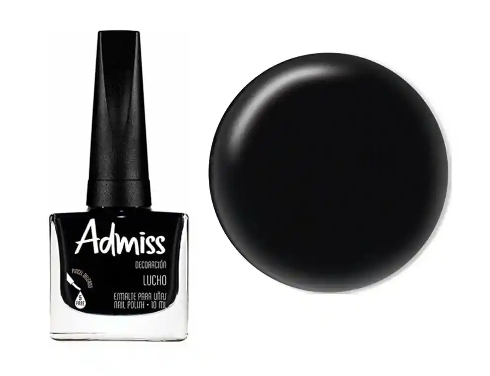 Esmalte Uñas Admiss Lucho Decoración 10ml