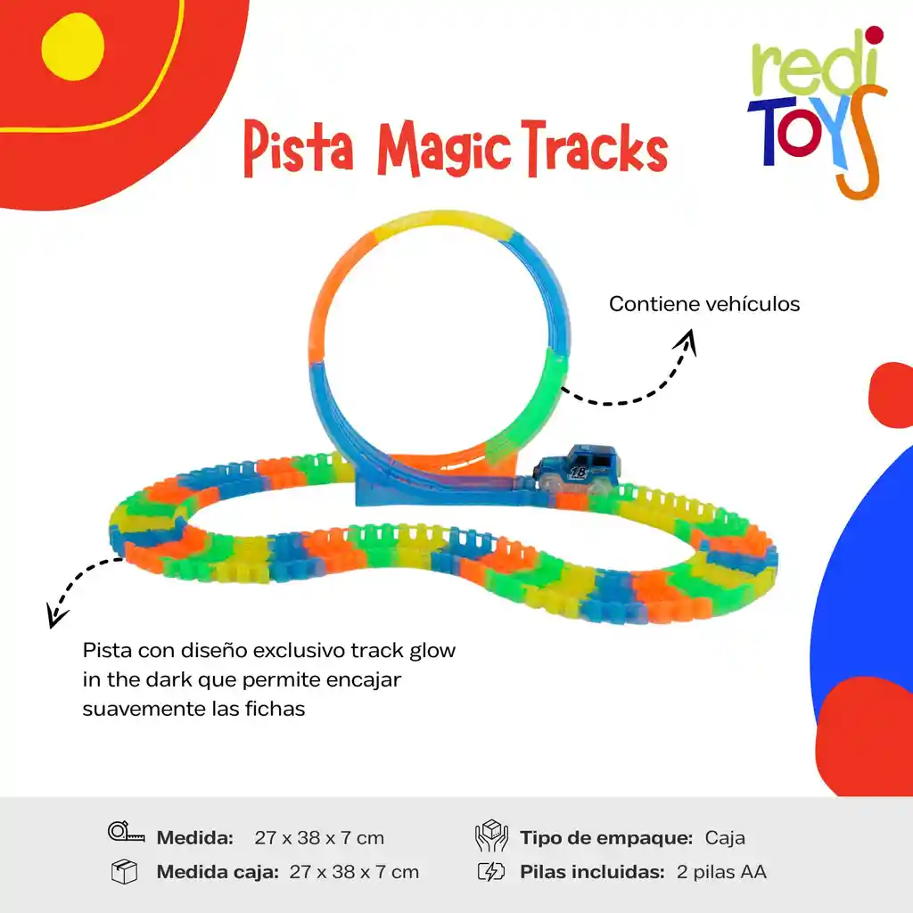 Pista Magic Tracks X 116 Pcs