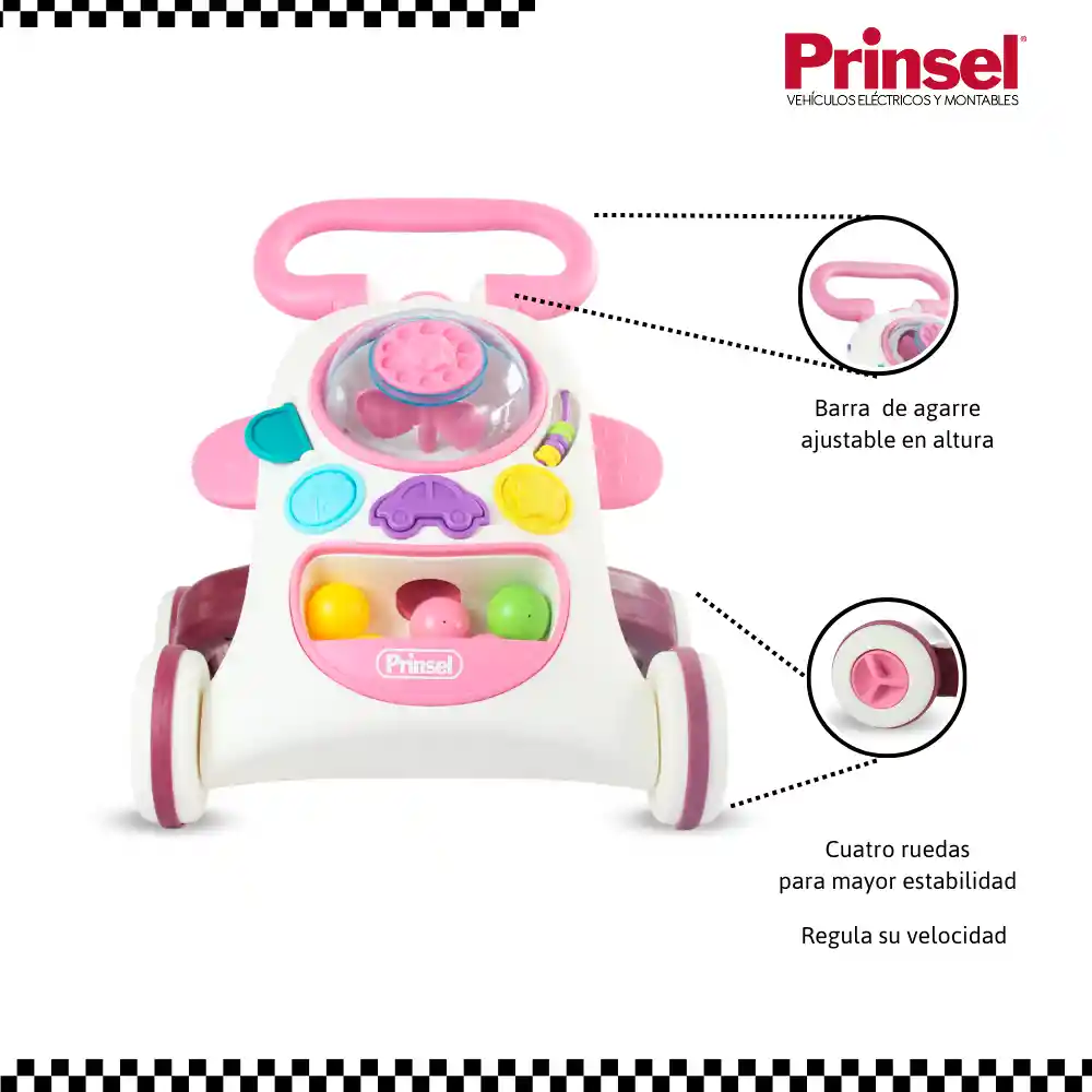 Montable 2 En 1 Push2ride Girl