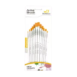 Pinceles Planos Artist Brush X 12 Und