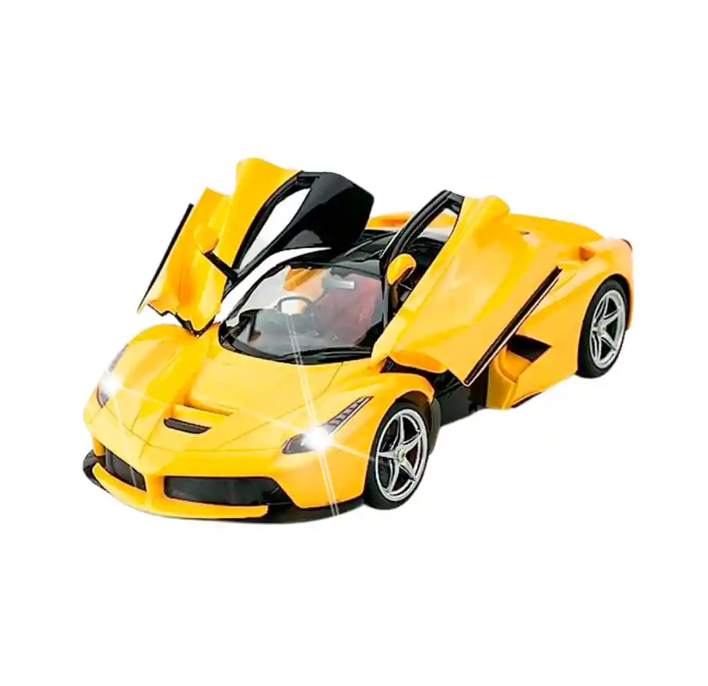 Carro Auto Deportivo Carreras Control Remoto + Baterias